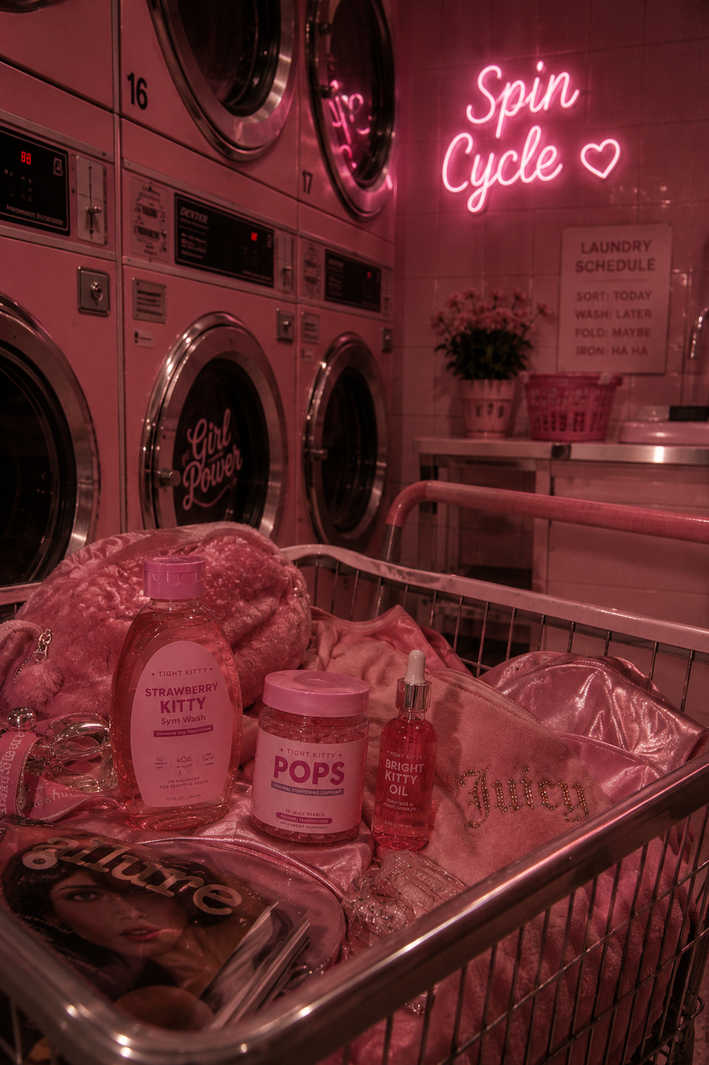 spin cycle, baby.